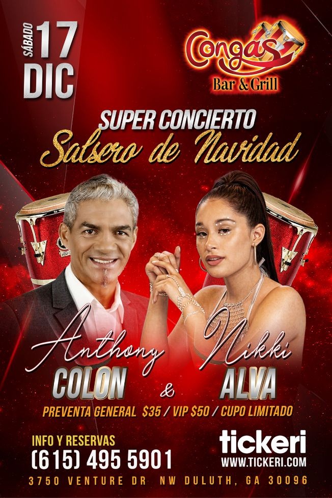 ANTHONY COLON & NIKKI ALVA EN ATLANTA